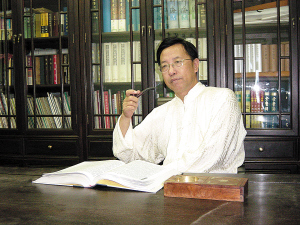 每日新报:每日网络纵论书法 直言蕴章嬉笑怒骂-田蕴章,书法-媒体南开